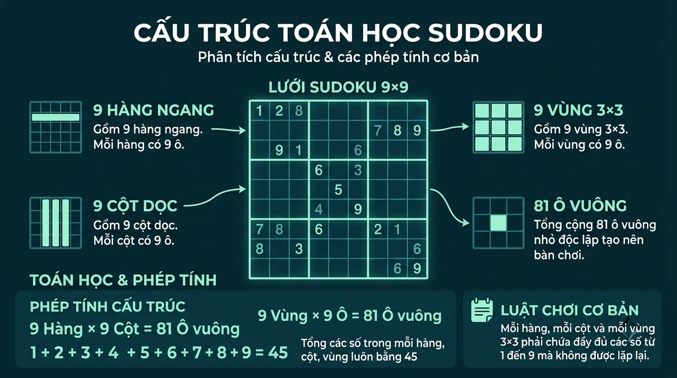 Vị trí r2c4 ở hàng 2, cột 4 và khối giữa phía trên của bảng Sudoku