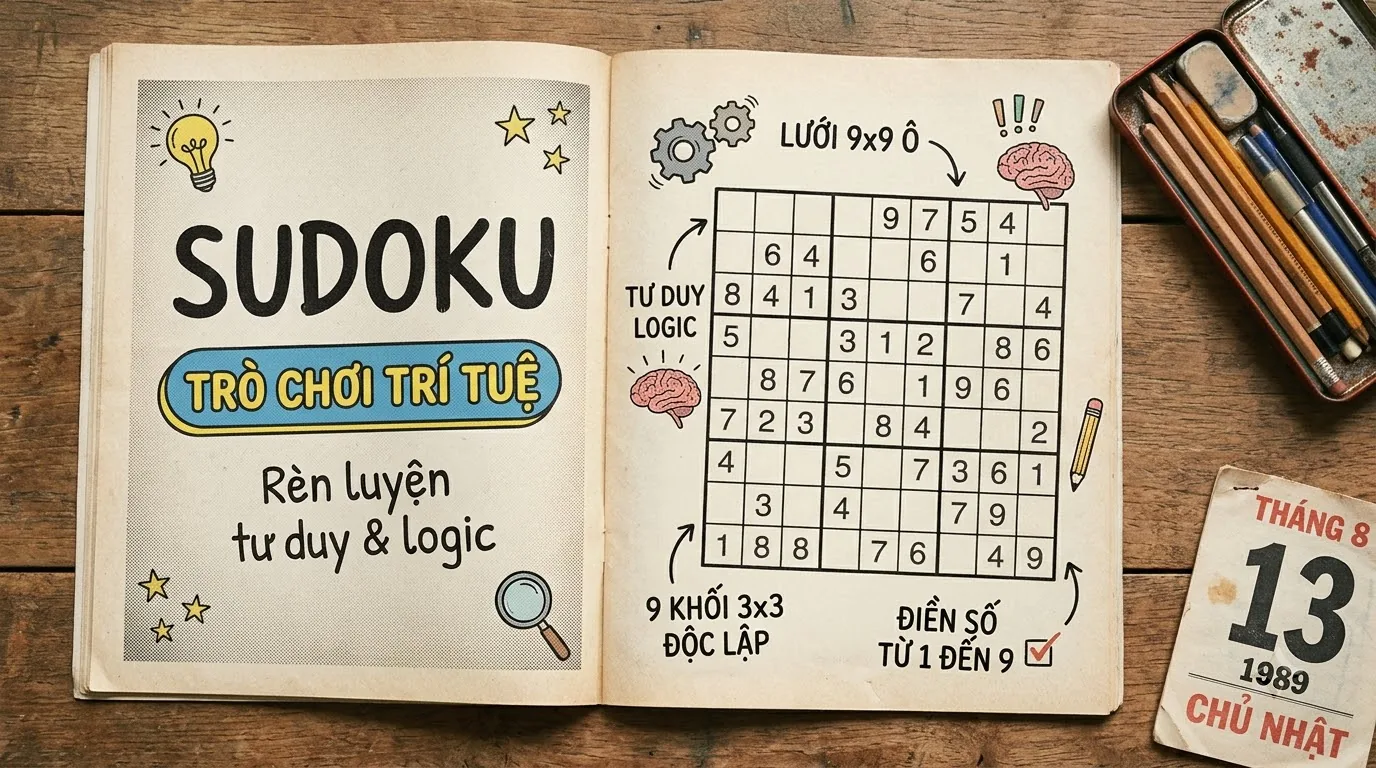 Báo The Times xuất bản bảng câu đố Sudoku do Wayne Gould cung cấp